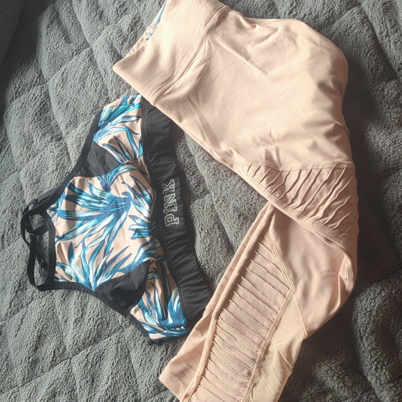 Vs PINK leggings set small - Picture 4 of 4